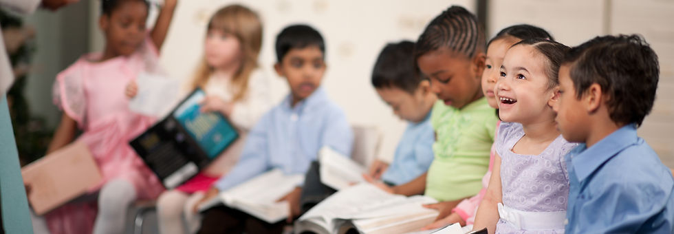 Children Reading the Holy Bible
