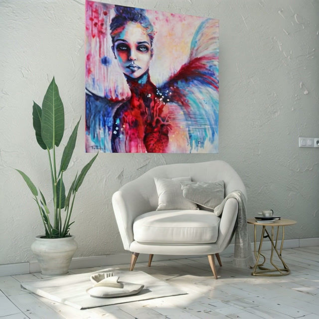 Thumbnail: The one with a Heart - Art Print