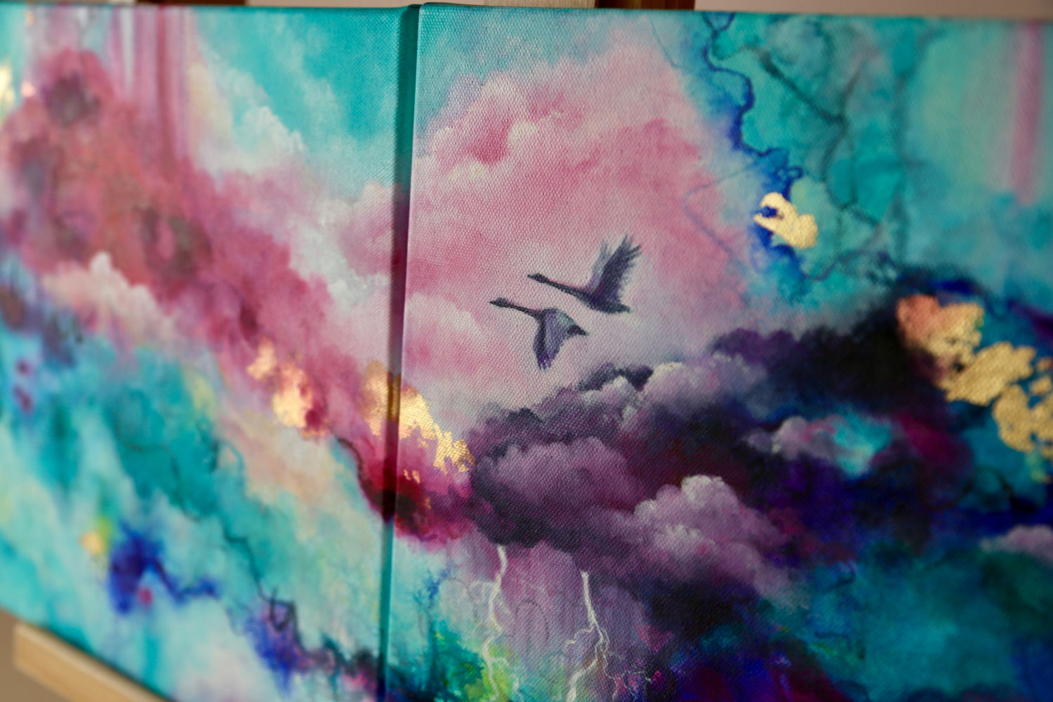 Heading for the Pink Clouds