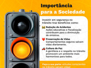 MAIO AMARELO: Mês de Conscientização sobre Segurança no Trânsito