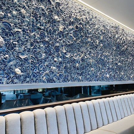 Blue Willow Wall, Washington DC