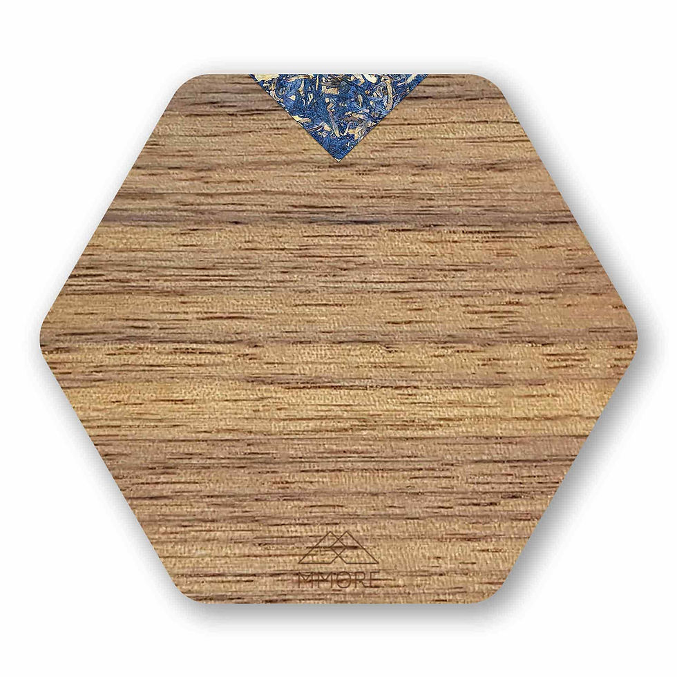 Thumbnail: Wooden Coasters - American Walnut / Set of 4 Coasters