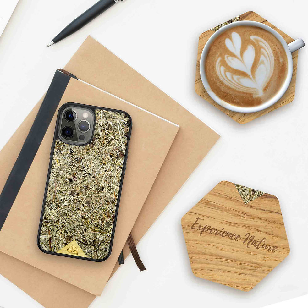 Thumbnail: PERSONALIZED Wooden Coasters - Oak / Set of 4 Coasters