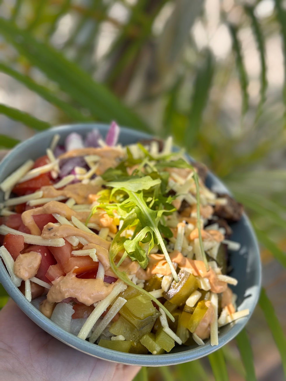 Arranged Food and Objects