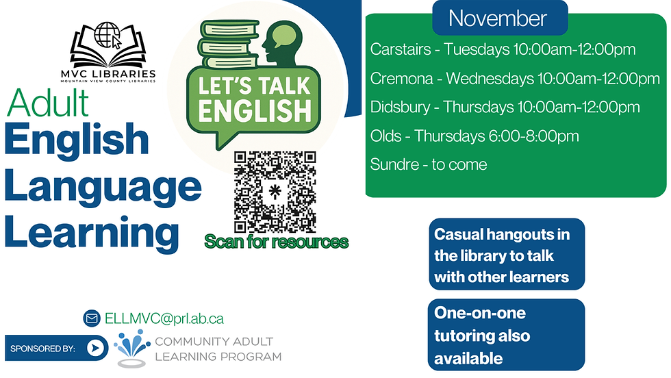 ELL: Let's Talk English