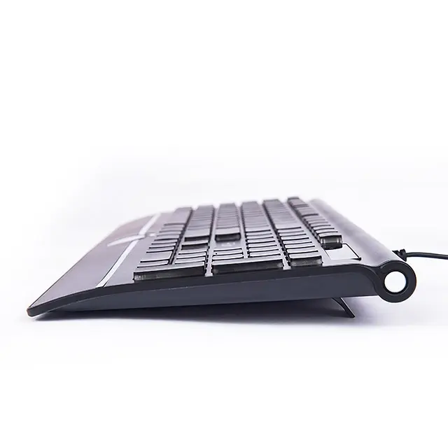 Miniatura: Teclado Gamer Weibo Color Negro Con Luz Rgb