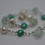 Thumbnail: Semi precious stone bracelet: Freshwater Pearls and Fluorite