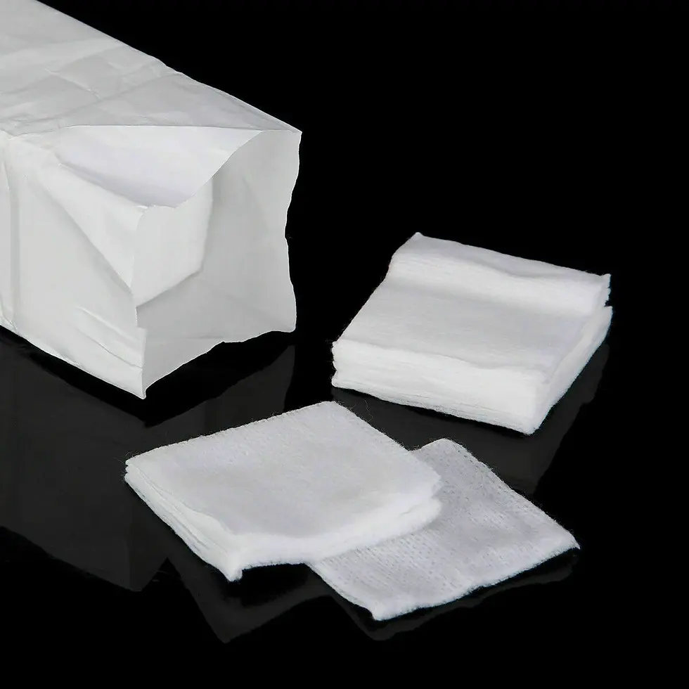 Thumbnail: Dental 4-Ply Gauze Pads Non-Woven Sponges Non-Sterile Size 5cm x 5cm 200pcs