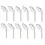 Thumbnail: Dental Mouth Mirror heads Cone Socket Stainless Steel # 5 Plain 12pcs