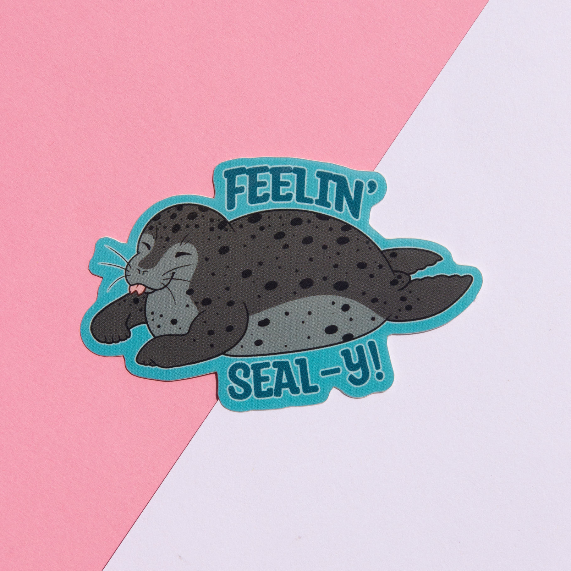 Feelin’ Sealy Sticker | Harbor Seal Sticker