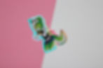 Thumbnail: Scene Lotus Sticker | Sparkledog Furry Sticker