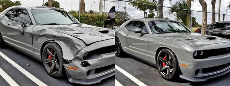 Before & After repair