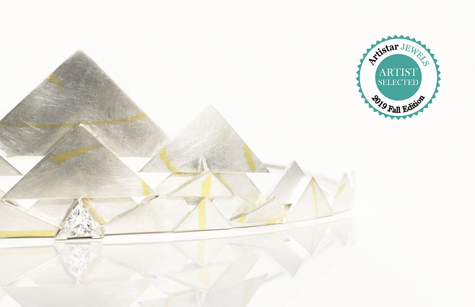 PYRAMIDE TIARA JOANA DESIGN STUDIO JOALHARIA