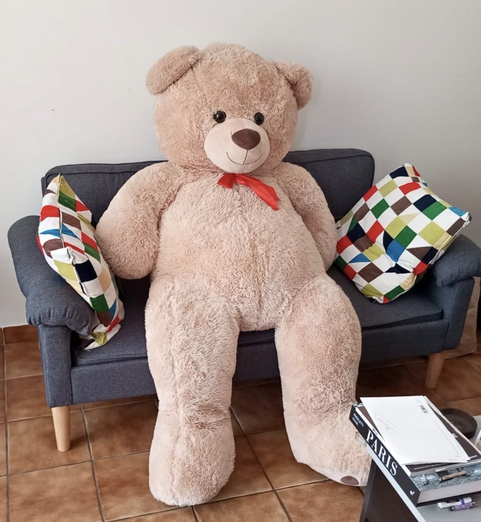 URGENT! Très grande peluche 1,50m