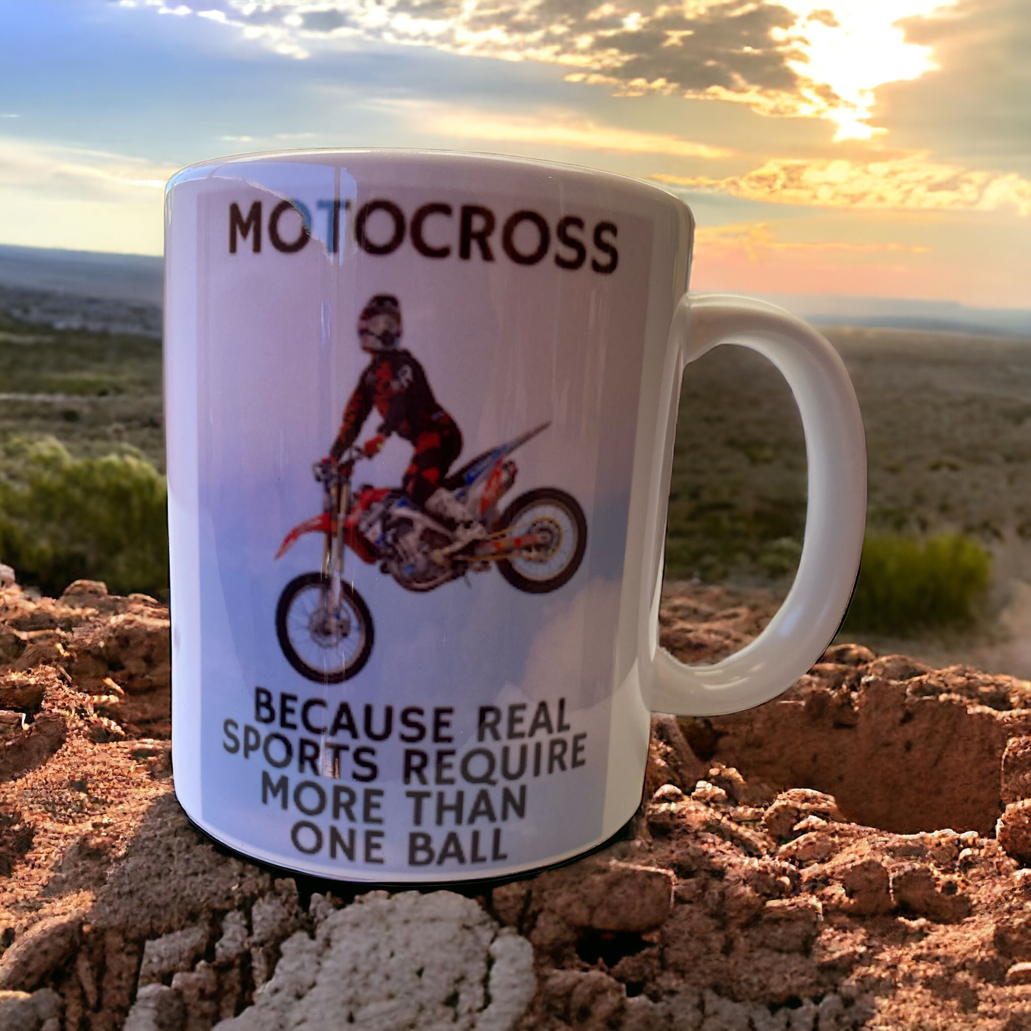 MOTOCROSS Because real sports require more than one ball