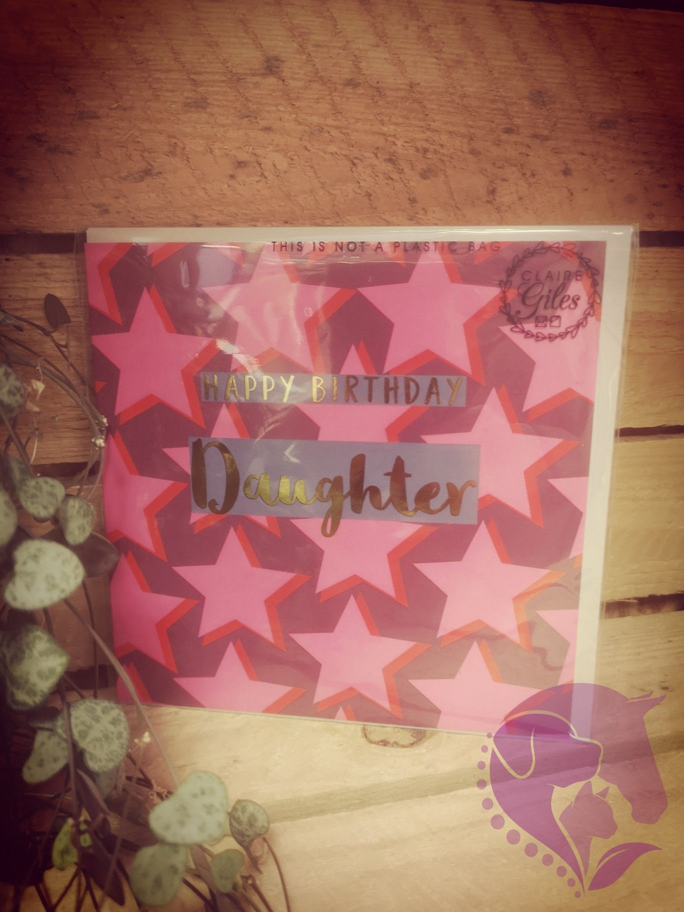 Claire Giles Happy Birthday Daughter Card