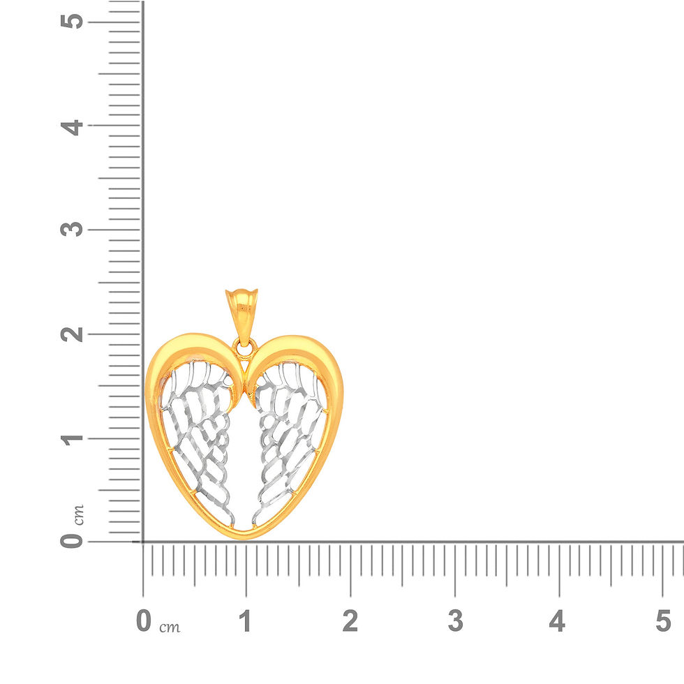 Thumbnail: Enchanting Gold Pendant PD0403893