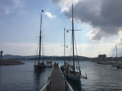 le ponton d'acceuil