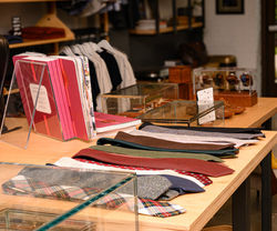 OMJ tie table super closeup
