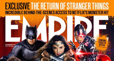 Liga da Justiça | Filme ganha capa e nova imagem para revista