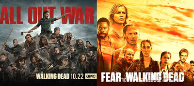 Crossover entre The Walking Dead e Fear The Walking Dead ganha pôster