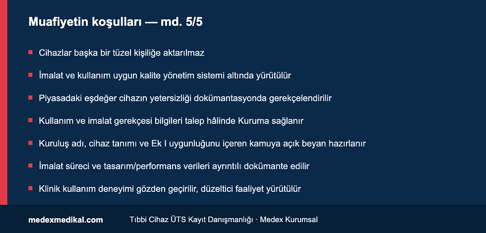 Sağlık Kuruluşu Bünyesinde İmal Edilen Cihazlar (In-House) ve ÜTS Kayıt Danışmanlığı – ÜTS kayıt rehberi görseli 1