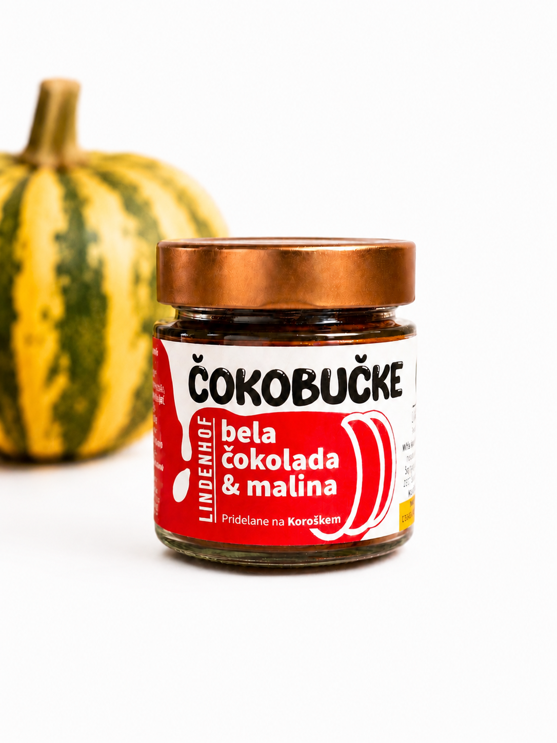 ČokoBučke - bela čokolada in malina
