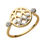 Thumbnail: Links of London Timeless 18kt Gold & Diamond Ring