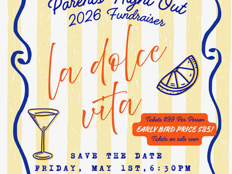 Parents Night Out! May 1st!