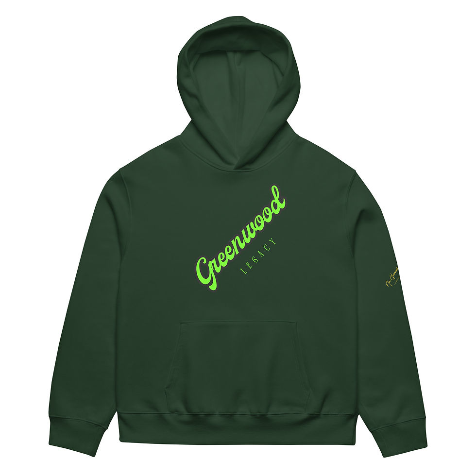 Thumbnail: Greenwood Legacy Oversized Hoodie (print)