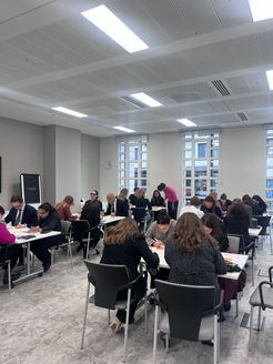 Corporate group training session on diversity in the work place at The Dorchester, London