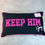 Thumbnail: Juicy Couture Dump Him Throw Pillow