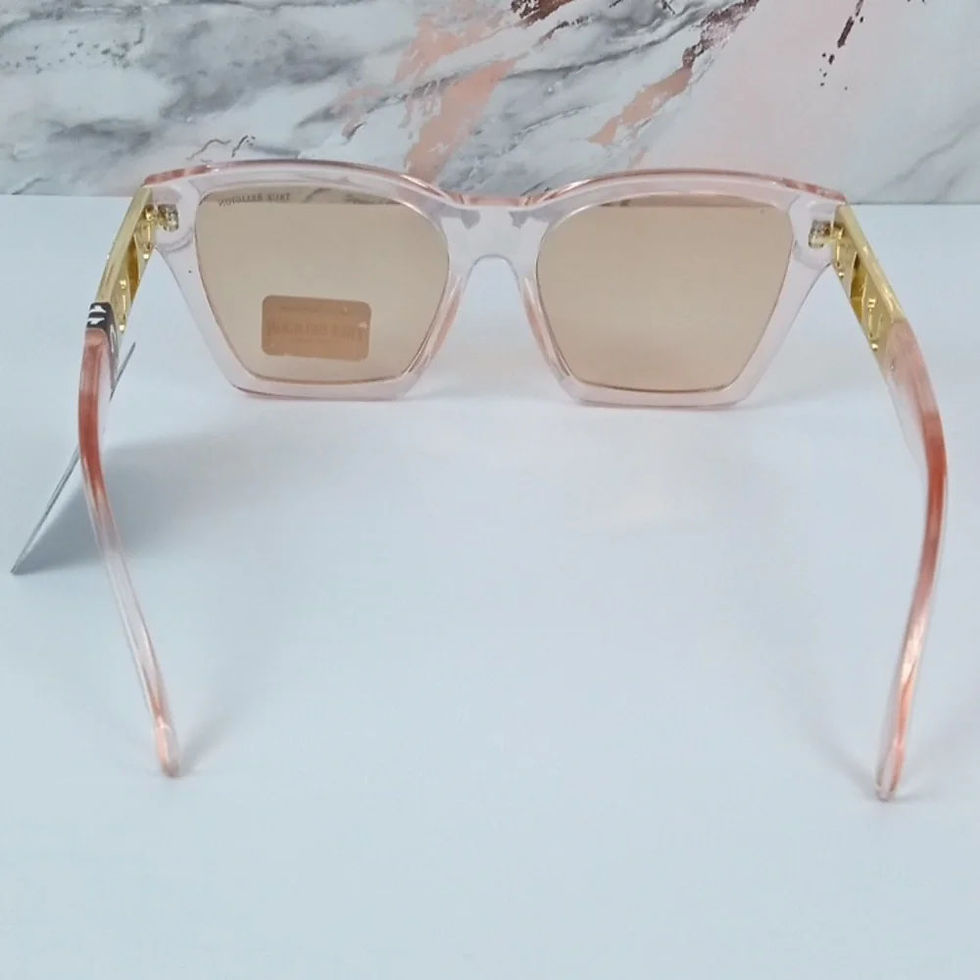 Thumbnail: 🛍️ True Religion Translucent Pink Square Sunglasses