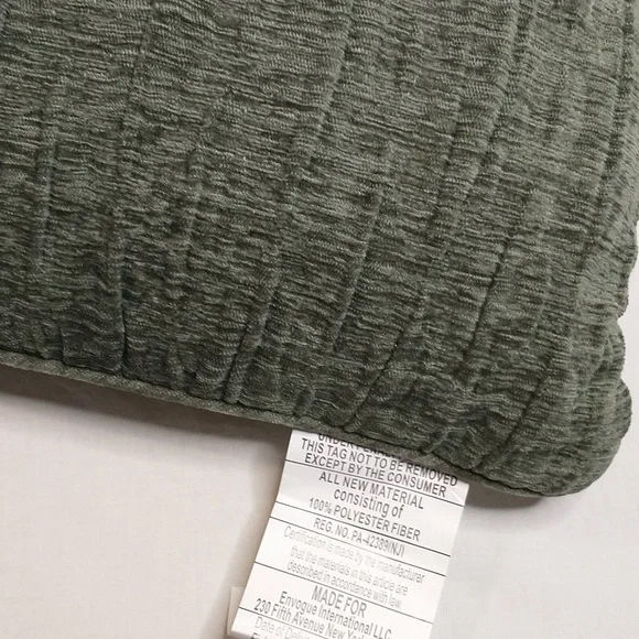Thumbnail: EnVogue Solid Green Throw Pillow