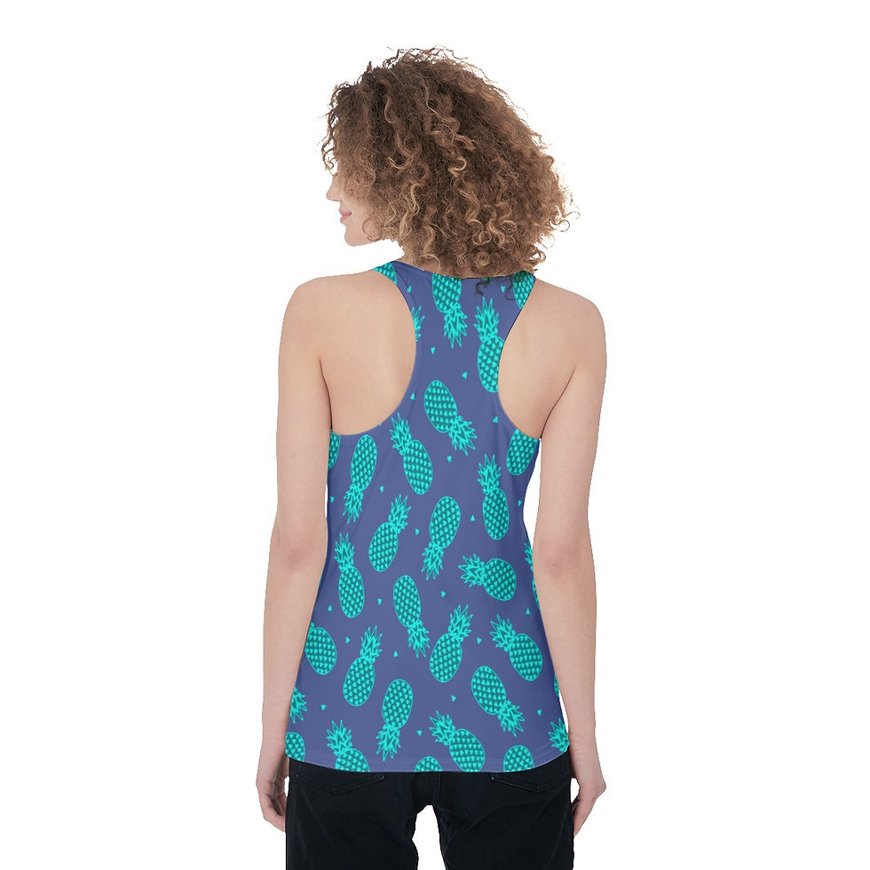 Thumbnail: Pineapple Women's Racerback Tank Top