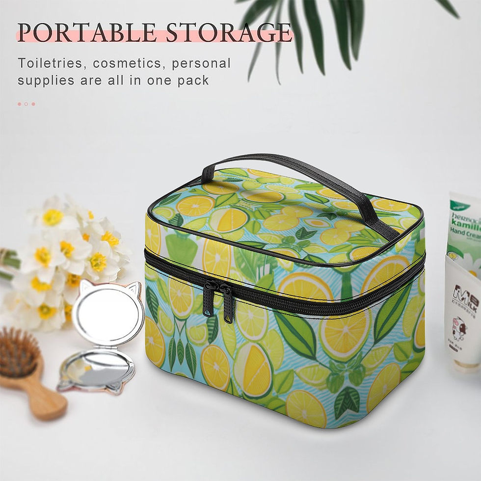 Thumbnail: Lemon Breeze Cosmetic Bag
