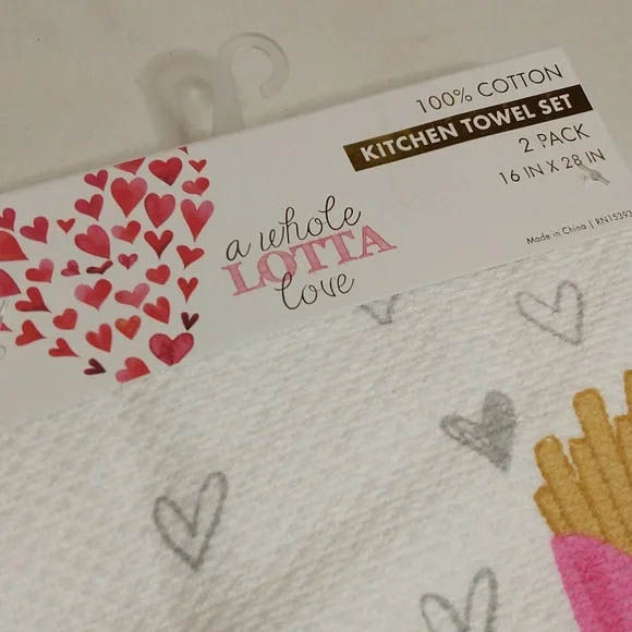 Thumbnail: Fries Before Guys Kitchen Towel Set