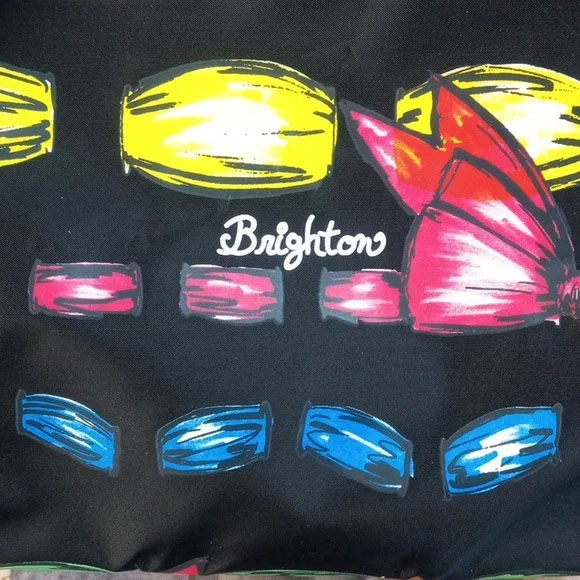 Thumbnail: 👜 Brighton Colorful Patterned Tote Bag with Bow