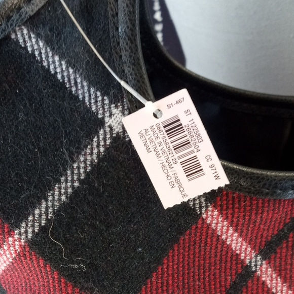 Thumbnail: Victoria's Secret Red Plaid Tote Bag