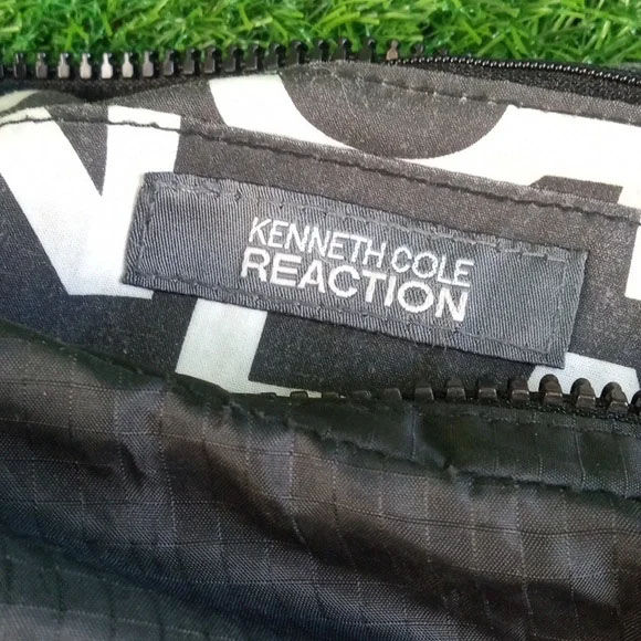 Thumbnail: Kenneth Cole Reaction Black Nylon Tote Bag