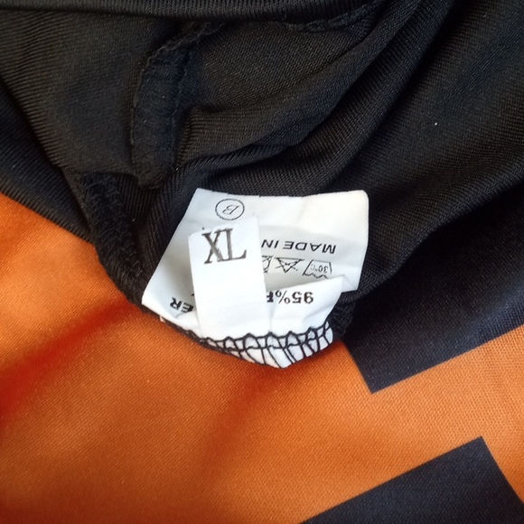 Thumbnail: Halloween Black and Orange Dress