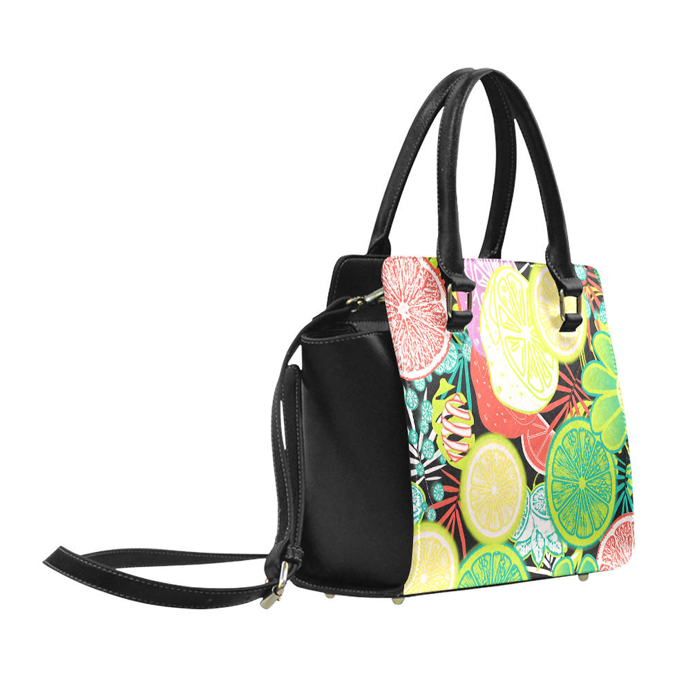Thumbnail: Loudly Lime Classic Shoulder Handbag