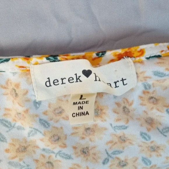 Thumbnail: Derek Heart Sunflower Print Dress