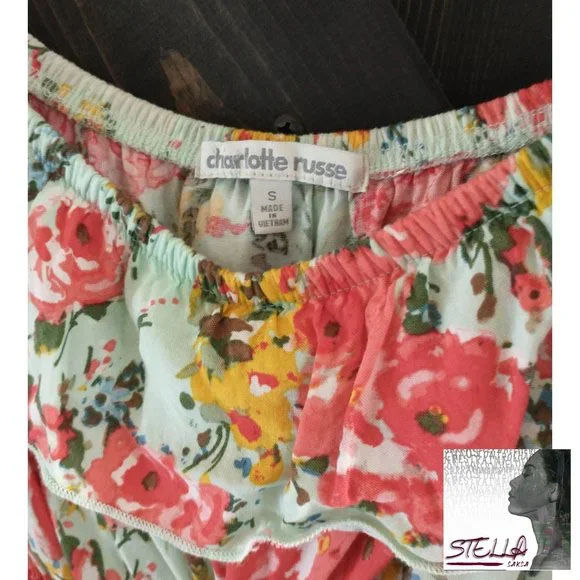 Thumbnail: Charlotte Russe Floral Maxi Dress