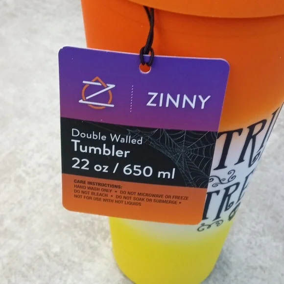 Thumbnail: BW Zinny Trick or Treat Tumbler