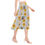 Thumbnail: Spring Bee Women's Long Section Chiffon Skirt