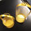 Thumbnail: Gold Glass Candleholders