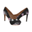 Thumbnail: Black Floral Women's High Heels