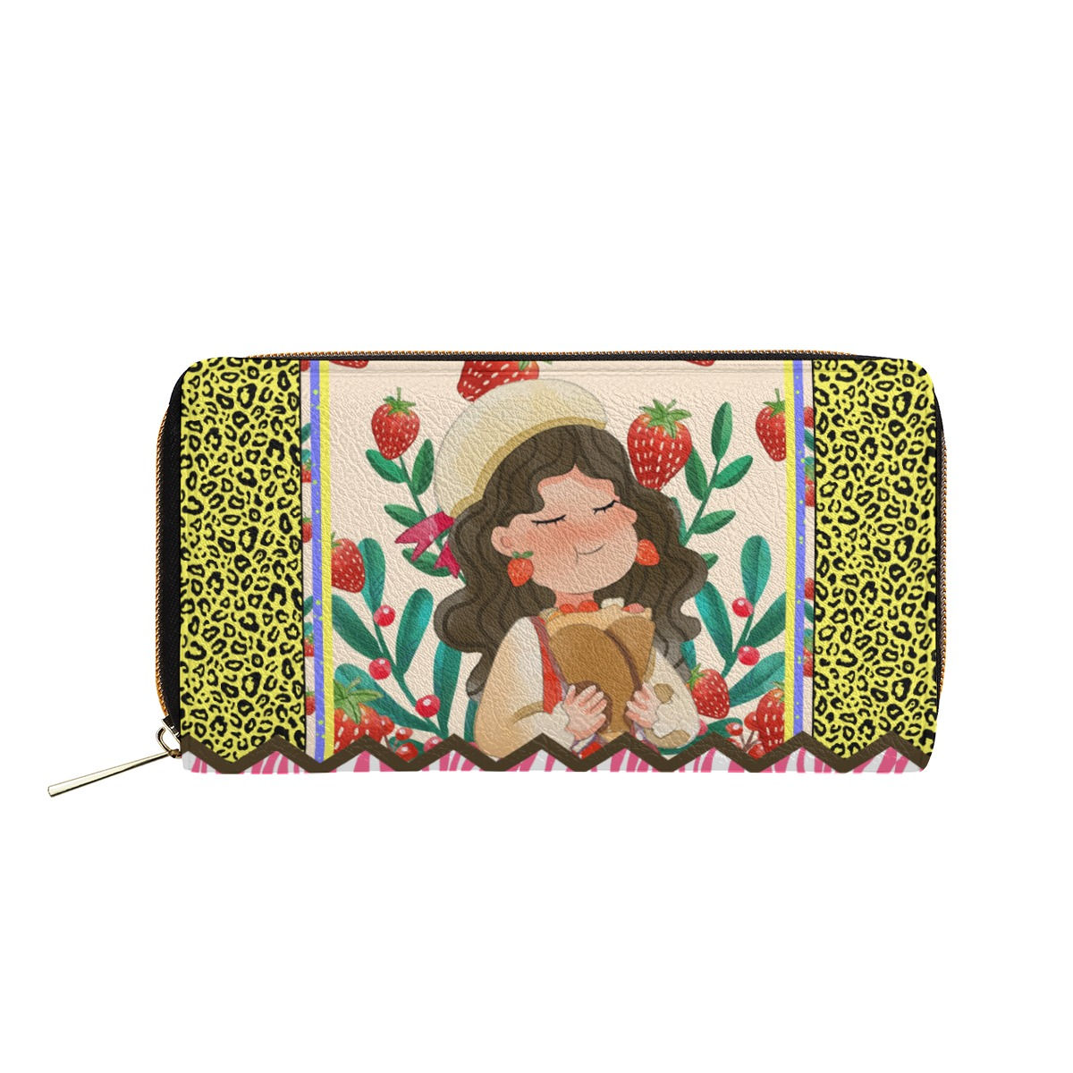 Wild Strawberry PU Wallet