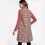 Thumbnail: Vintage Look Holiday Women's High Neck Dress With Long Sleeve